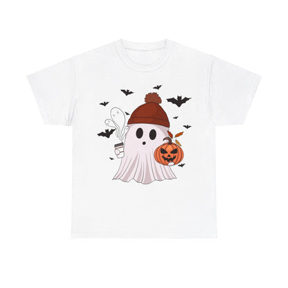 Cozy Ghost Tee - Perfect for Halloween and Beyond!