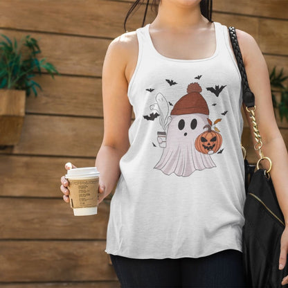 Cozy Ghost Racerback Tank