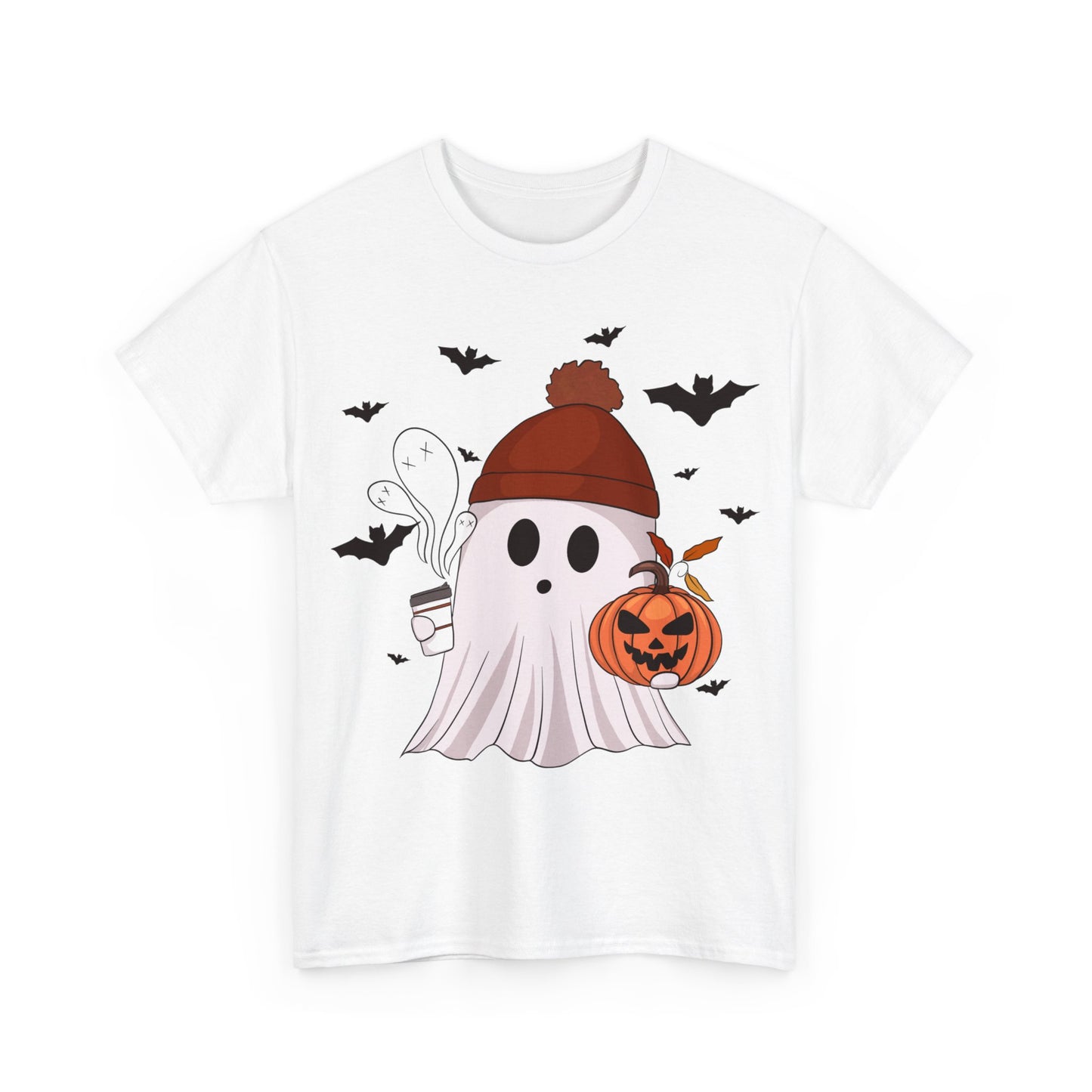 Cozy Ghost Tee - Perfect for Halloween and Beyond!