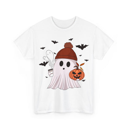 Cozy Ghost Tee - Perfect for Halloween and Beyond!