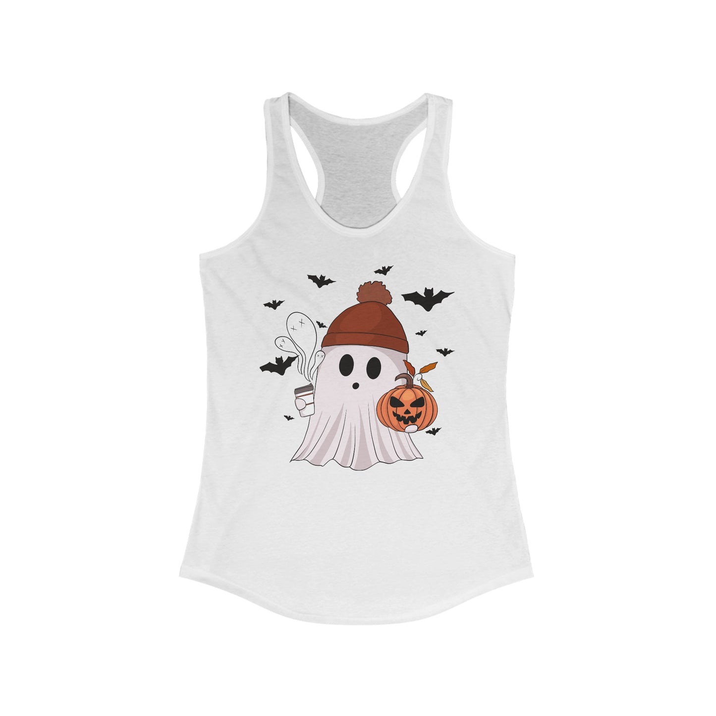 Cozy Ghost Racerback Tank