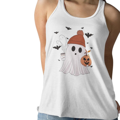 Cozy Ghost Racerback Tank