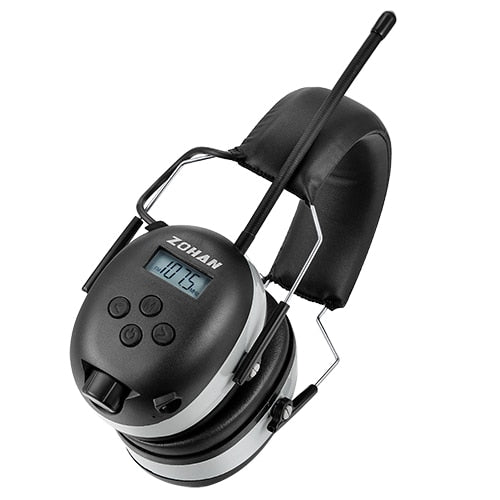 FM/AM Radio Earmuff