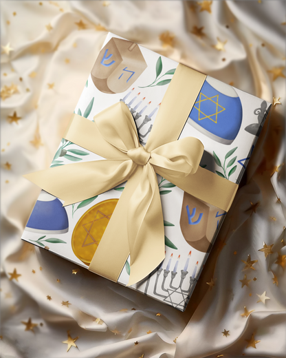 Hanukkah Wrapping Paper