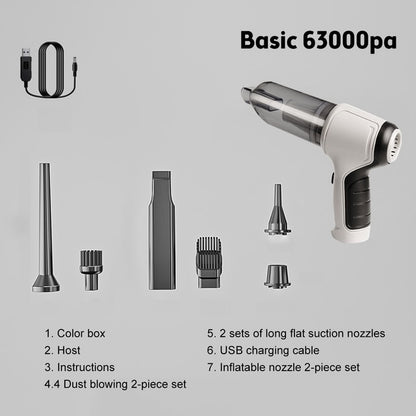 OmniSweep™: 3-in-1 Vacuum, Blower, Inflater