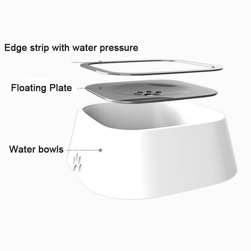 Aquafloat Anti-Splash Pet Water Bowl