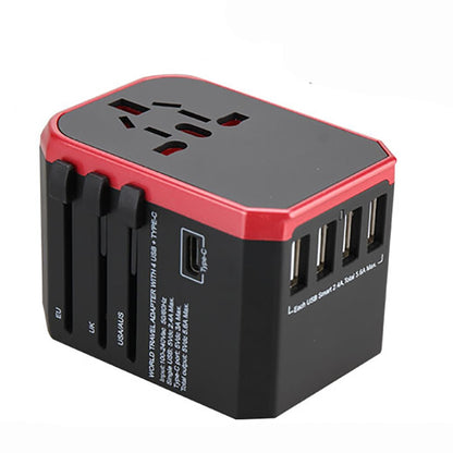 Universal Travel Adapter Wall USB Type C Charger AC Power for USA EU UK AU US