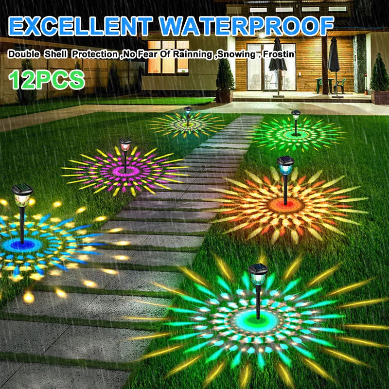 LuminGlow Solar Path Lights