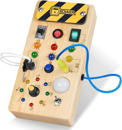 Montessori Wooden Switch Board