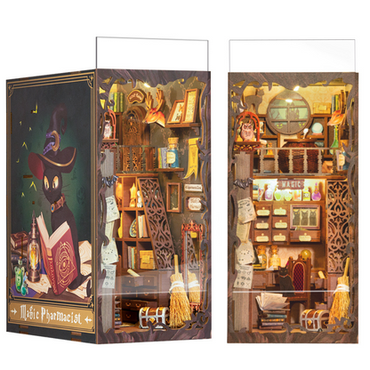 Magic Pharmacist Book Nook | Anavrin (Dust Cover Included)