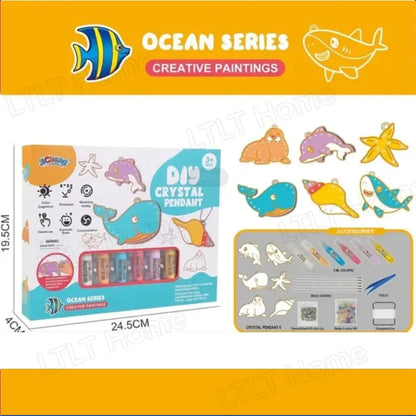 Crystal Creations: DIY Arts and Crafts Set